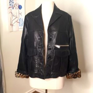 Zadig & Voltaire leather jacket